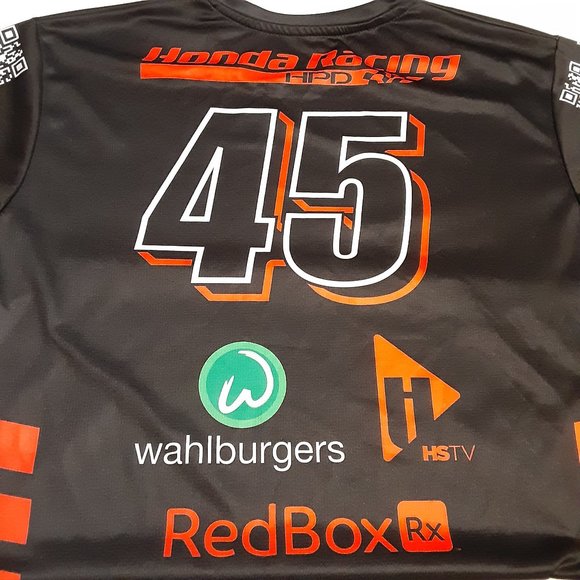 UA Sportswear Hyvee Men's Indycar Racing Jersey in Size S - Picture 4 of 5